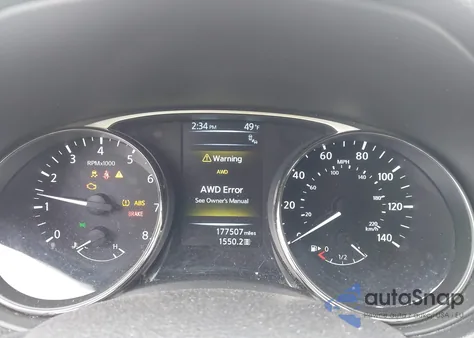 2016 Nissan Rogue Sv z USA, uszkodzony, nr VIN KNMAT2MV6GP620334